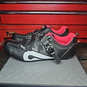 Peloton Indoor Cycling Shoes Mens Size EU 47 Black Training Biking NO CLEATS
